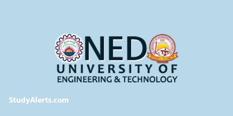 NED Admission Last Date Apply Online