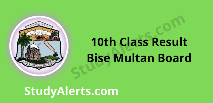 10th Class Result BISE Multan Board 