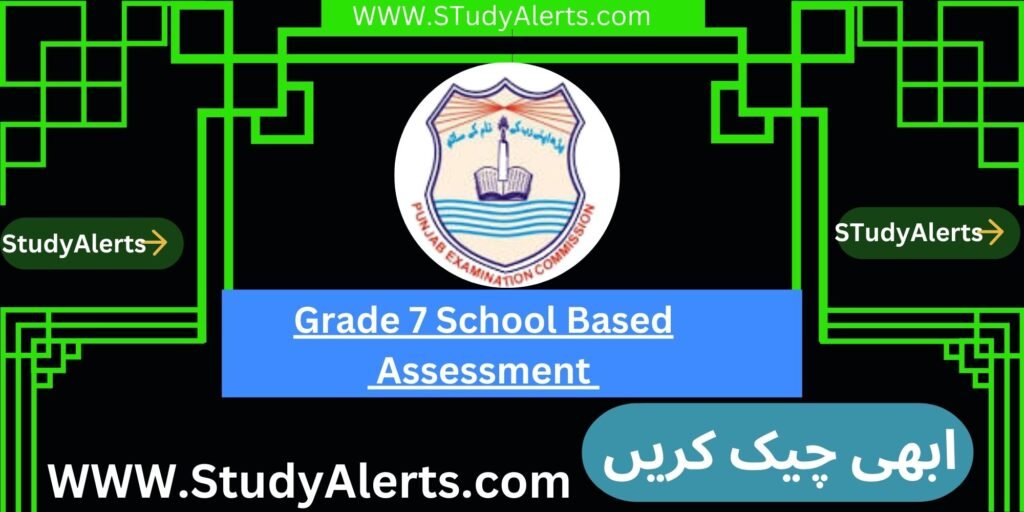 Grade 7 School Based Assessment