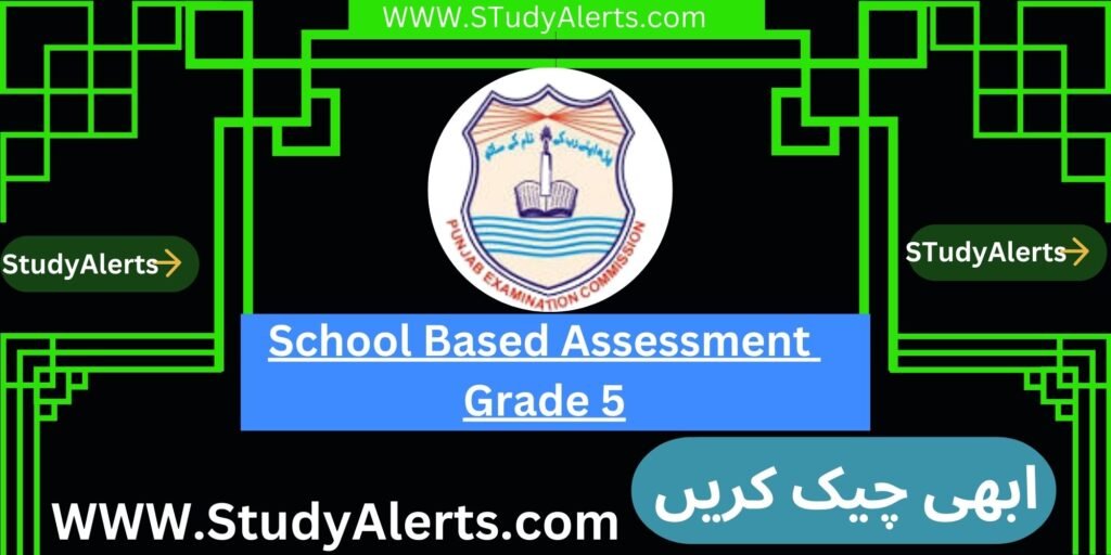 School Based Assessment Grade 5